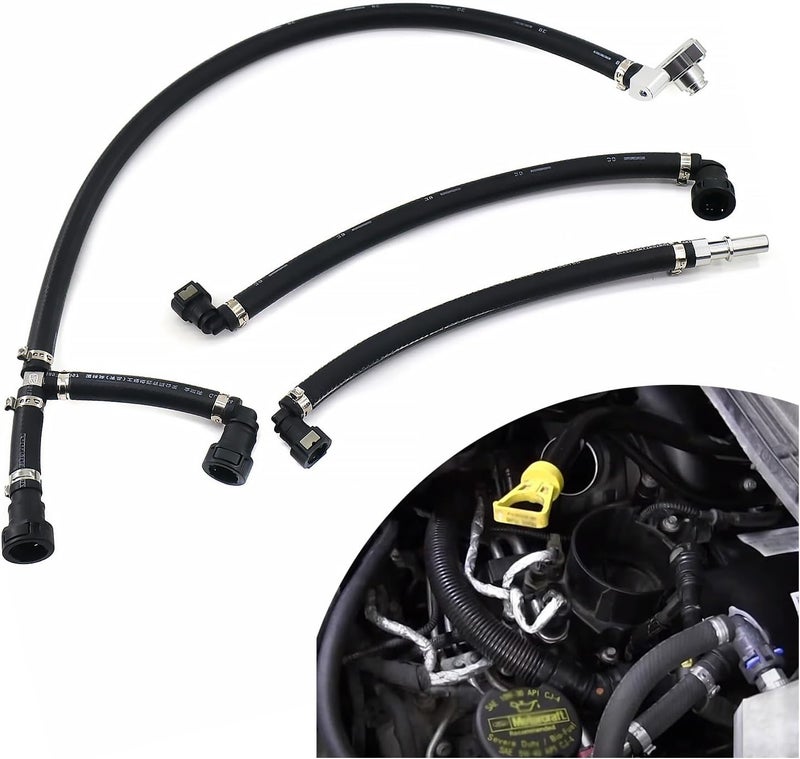QHHR CP4 Disaster Prevention Bypass Kit Compatible with Ford F250 F350 F450 F550 Super Duty 2011-2025 - 6.7L Powerstroke Diesel Replace# CP4-6.7F-BP-G2.1, 7031190 - Image 3
